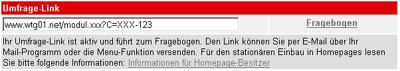 AKTIV Menu der kostenlosen online Umfragen